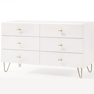 Modrest Bryan - Modern White Dresser