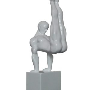 Modrest Modern White Strong Sculpture