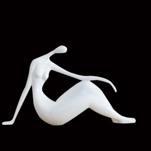 Modrest Modern White Interlude Sculpture
