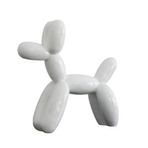 Modrest Modern White Large Balloon Dog Sculpture