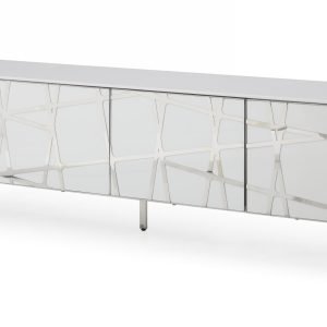 Modrest Kilson - Modern White TV Stand