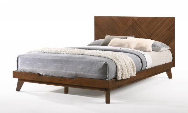California King Nova Domus Soren - Modern Walnut Bed