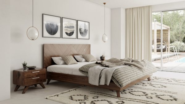 Nova Domus Soren - Modern Walnut Bed - Image 3