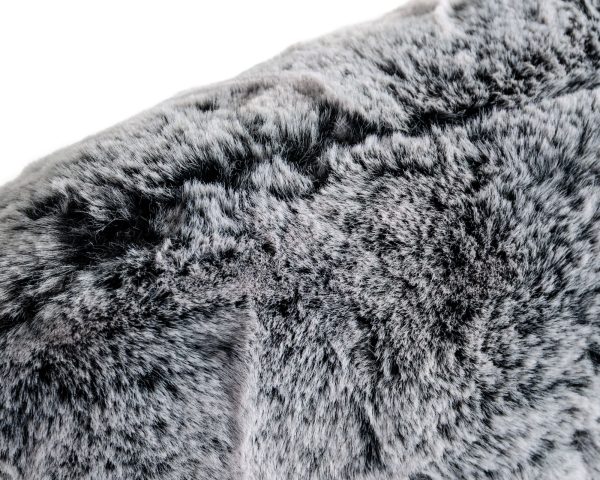 Modrest Findon - Glam Grey Faux Fur Accent Chair - Image 5