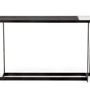Modrest Fargo - Modern Ceramic & Grey Walnut Console Table