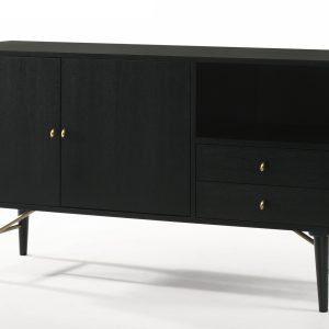 Modrest Addax - Modern Black Ash Buffet