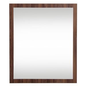 Nova Domus Asus - Italian Modern Walnut Mirror