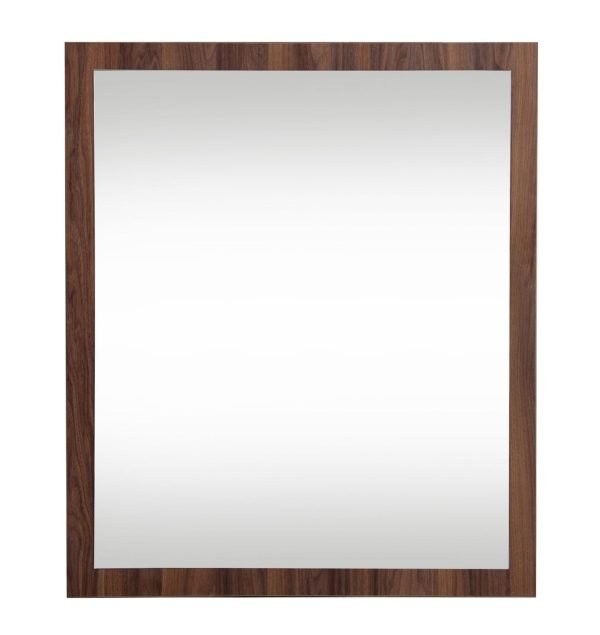 Nova Domus Asus - Italian Modern Walnut Mirror