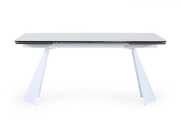 Modrest Encanto - Modern White Ceramic Dining Table - Image 5