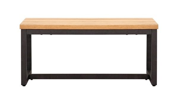 Modrest Fagan - Rustic Oak End Table
