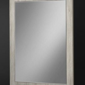 Nova Domus Asus - Italian Modern White Washed Oak Mirror