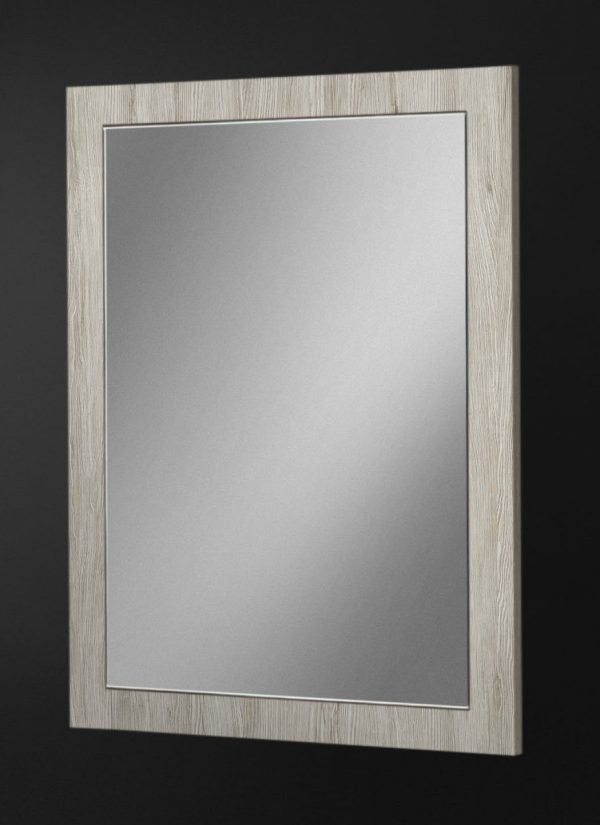 Nova Domus Asus - Italian Modern White Washed Oak Mirror