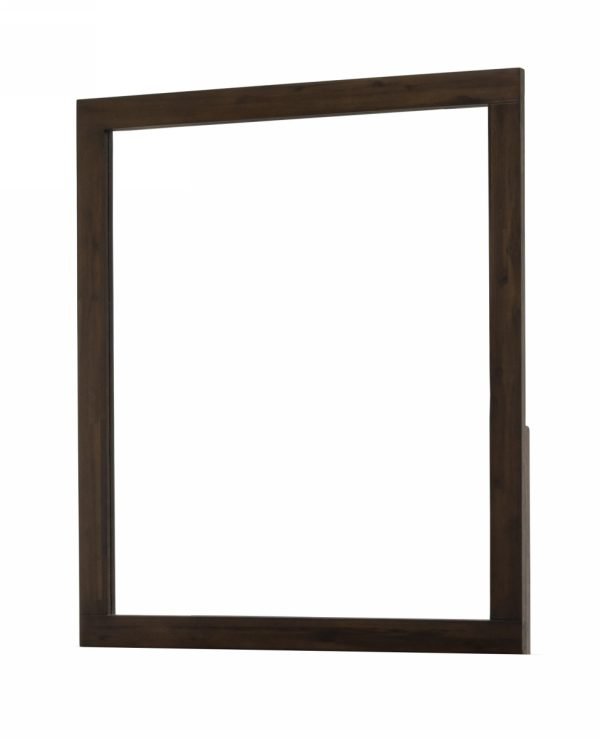 Nova Domus Fantasia - Contemporary Dark Walnut Mirror