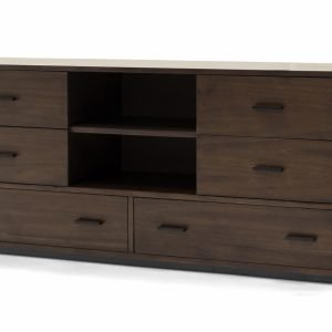 Nova Domus Fantasia - Contemporary Dark Walnut Dresser