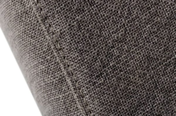 Divani Casa Corina - Modern Grey Linen Loveseat - Image 5