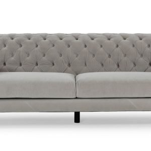 Divani Casa Sepulveda - Modern Grey Fabric Sofa
