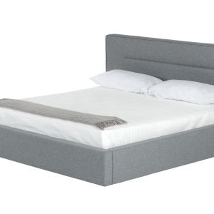 Nova Domus Juliana - Eastern King Italian Modern Dark Grey Upholstered Bed