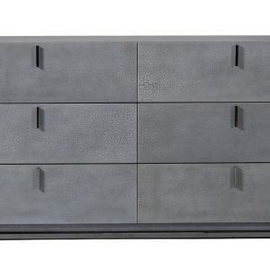 Modrest Buckley - Modern Grey Crackle Dresser