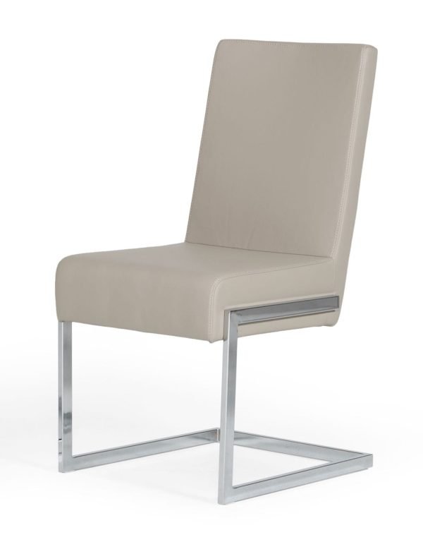 Modrest Batavia - Modern Grey Dining Chair (Set of 2) - Image 2
