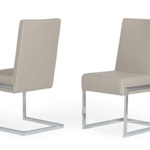 Modrest Batavia - Modern Grey Dining Chair (Set of 2)