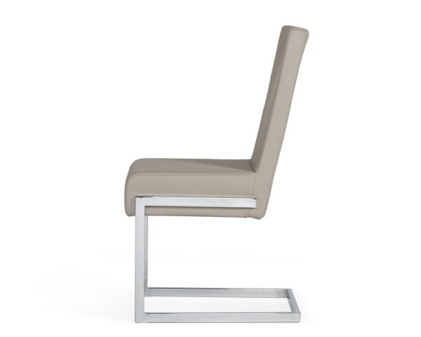 Modrest Batavia - Modern Grey Dining Chair (Set of 2) - Image 4