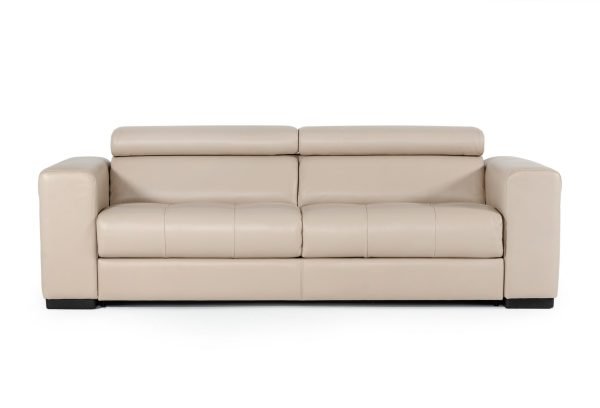 Coronelli Collezioni Icon - Modern Italian Leather Sofa Bed - Image 2