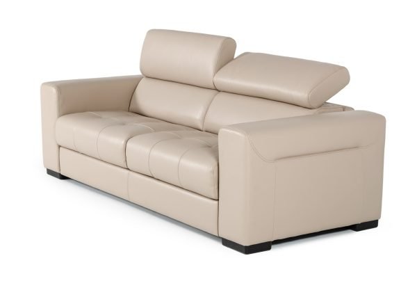 Coronelli Collezioni Icon - Modern Italian Leather Sofa Bed - Image 3