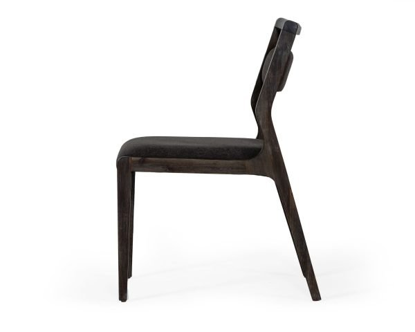 Modrest Roger - Mid-century Acacia & Brown Dining Chair (Set of 2) - Image 4