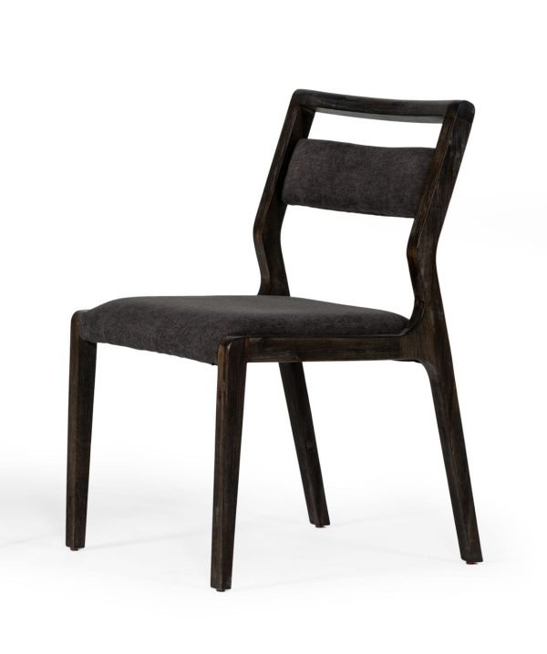 Modrest Roger - Mid-century Acacia & Brown Dining Chair (Set of 2) - Image 2