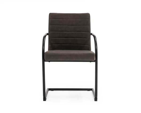 Modrest Ivey - Modern Brown Dining Chair (Set of 2) - Image 3