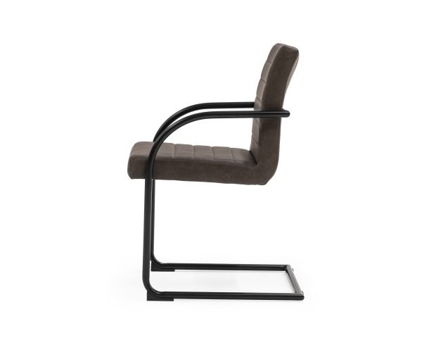 Modrest Ivey - Modern Brown Dining Chair (Set of 2) - Image 4