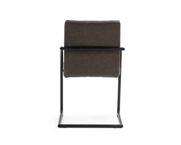 Modrest Ivey - Modern Brown Dining Chair (Set of 2) - Image 5