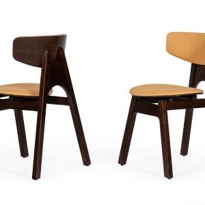 Modrest Beeler - Modern Camel Dining Chair (Set of 2)