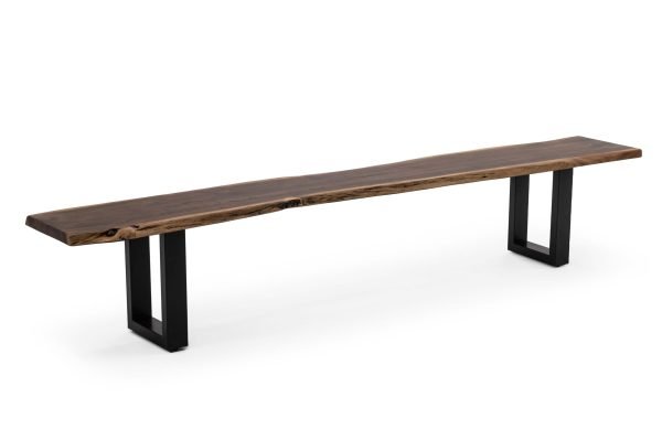 Modrest Taylor - X-Large 102" Modern Live Edge Dining Bench - Image 4