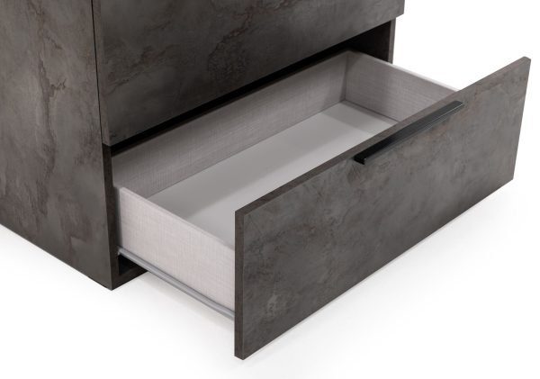 Nova Domus Ferrara - Modern Volcano Oxide Grey Chest - Image 4