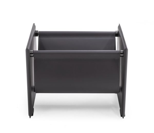 Modrest Uriah - Modern Grey Magazine Rack - Image 2