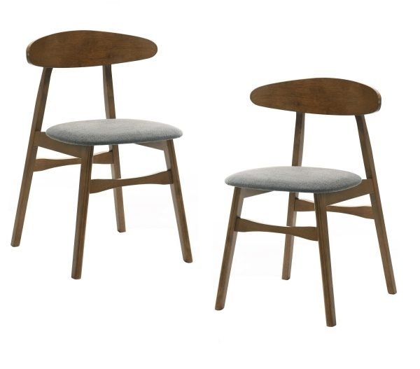 Modrest Castiano - Modern Grey Side Dining Chair (Set of 2) - Image 5