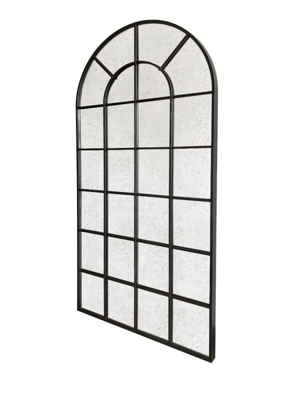 Modrest Grady - Industrial Antique Black Floor Mirror - Image 2