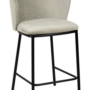 Modrest Bessie - Modern Grey Counter Stool Set of 2