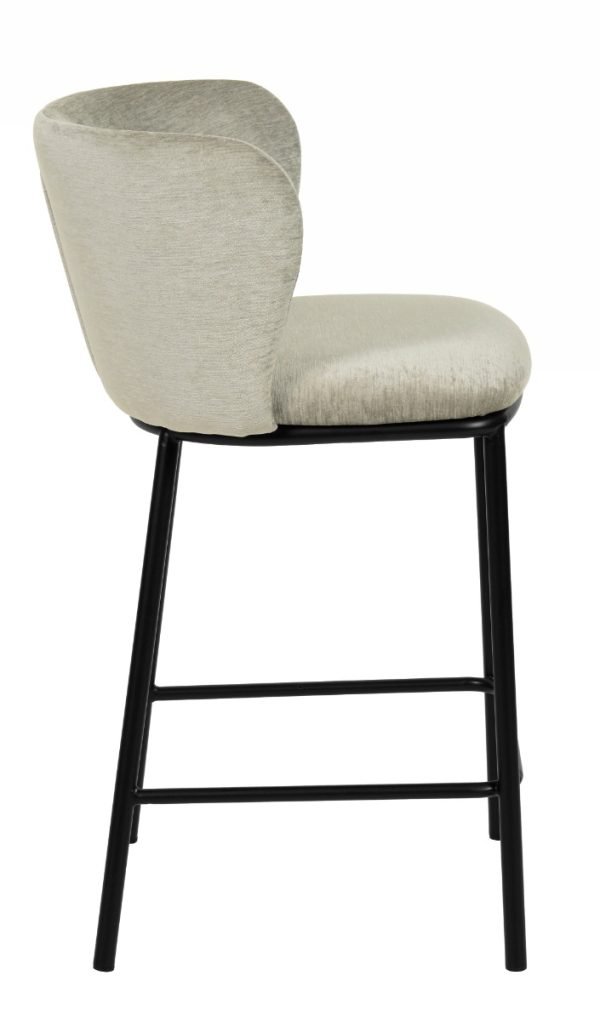 Modrest Bessie - Modern Grey Counter Stool Set of 2 - Image 4