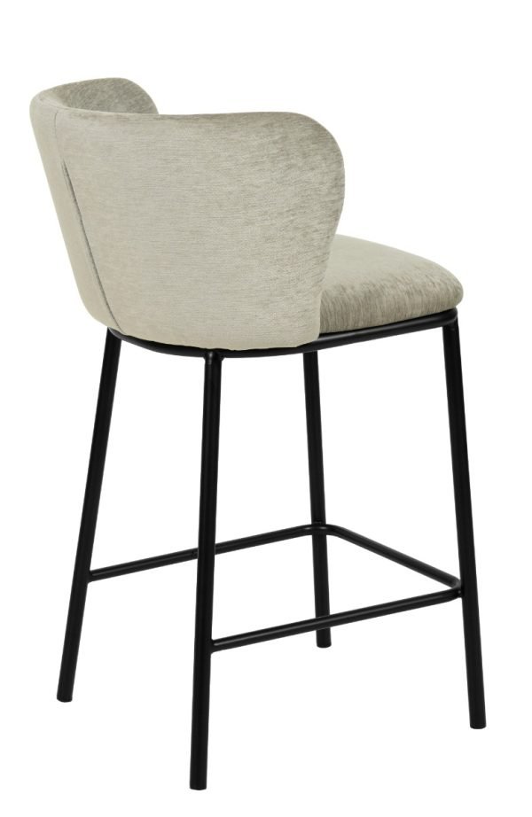 Modrest Bessie - Modern Grey Counter Stool Set of 2 - Image 5