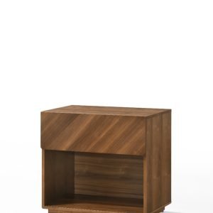 Nova Domus Kamela- Modern Walnut Nightstand