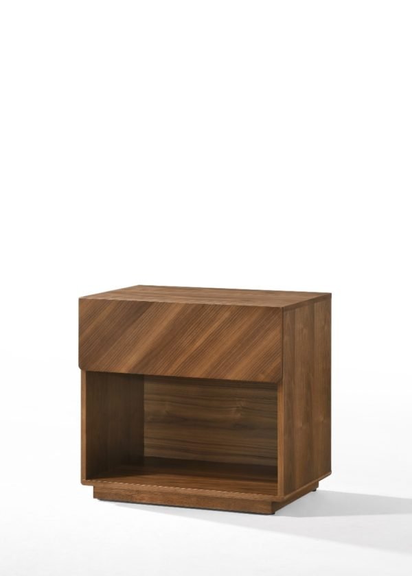 Nova Domus Kamela- Modern Walnut Nightstand