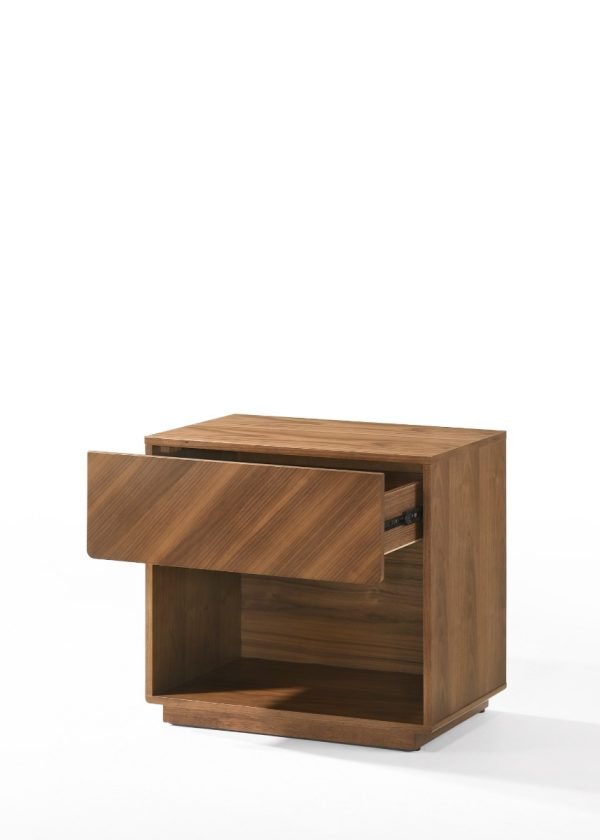 Nova Domus Kamela- Modern Walnut Nightstand - Image 3
