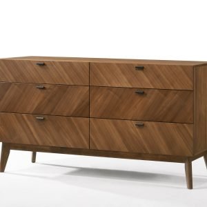 Nova Domus Kamela- Modern Walnut Dresser