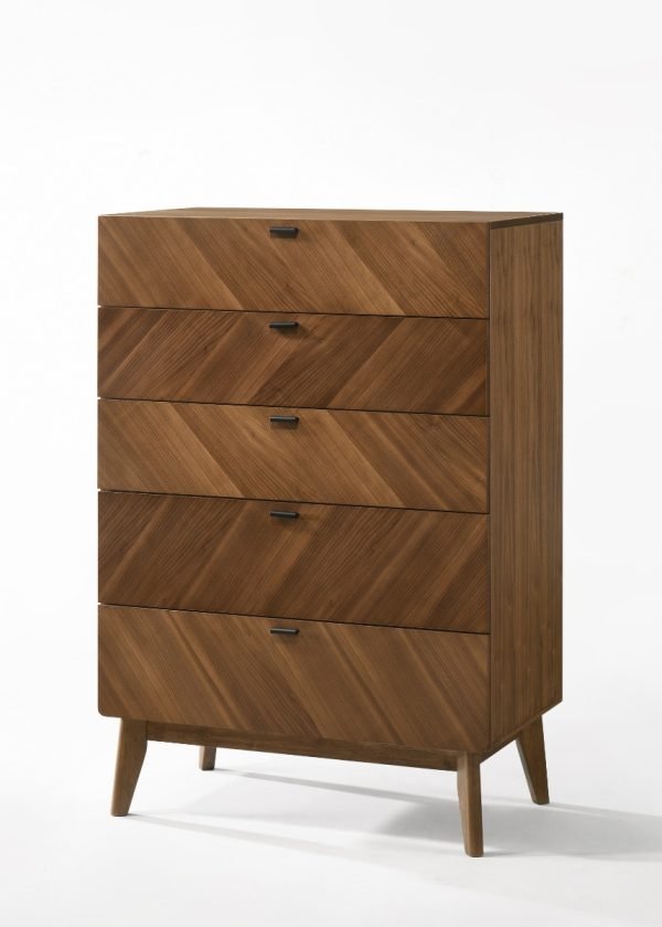 Nova Domus Kamela- Modern Walnut Chest