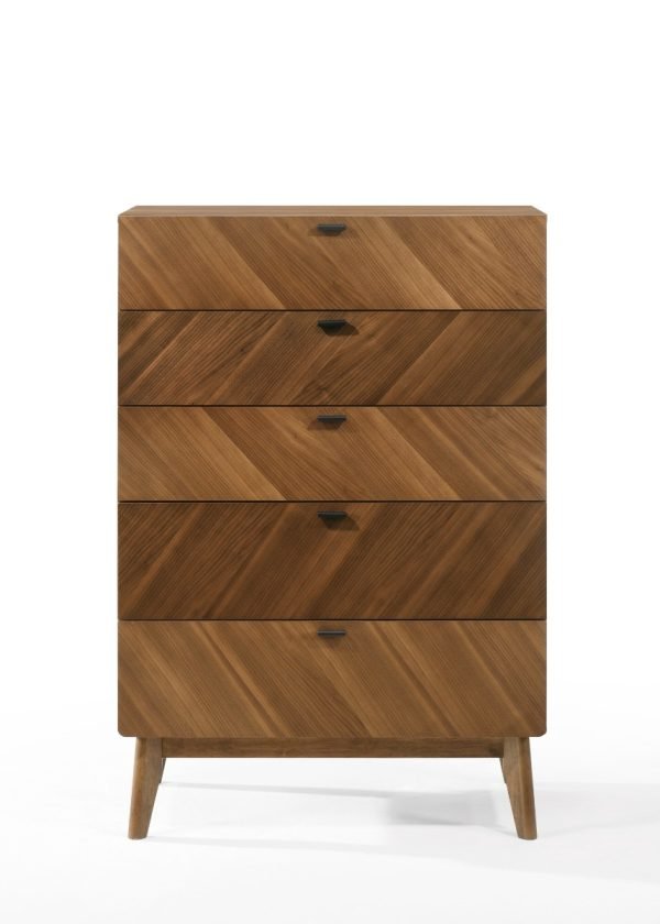 Nova Domus Kamela- Modern Walnut Chest - Image 2