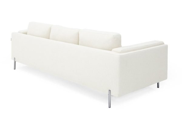 Divani Casa Schmidt - Modern Off White Fabric Sofa - Image 4