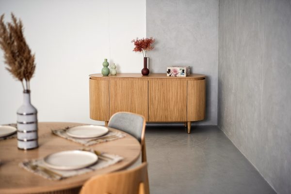 Modrest Miami - Modern Natural Oak Buffet - Image 5