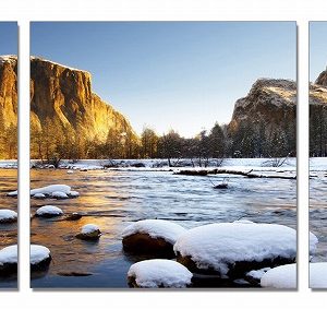 Modrest Yosemite 3-Panel Photo On Canvas